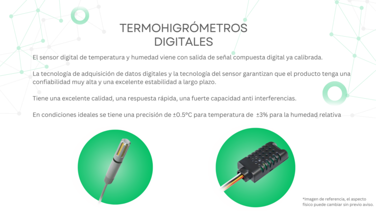 Termohigómetros Digitales